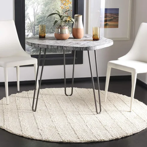 Miniatura 11 de SAFAVIEH Natural Fiber Collection - Alfombra decorativa de 2 x 3 pies, color lejía, yute hecho a mano, diseño trenzado tejido, ideal para entrada