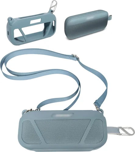 Miniatura 4 de Cubierta de silicona para altavoz portátil Bose SoundLink Flex Bluetooth (negro)