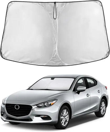 Miniatura 91 de EcoNour Parasol para parabrisas compatible con Hyundai Tucson 2016-2019 2020 2021, visera solar para parabrisas delantero y ventana, bloqueador