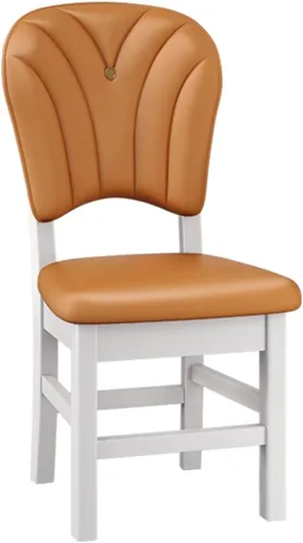Miniatura 18 de Upholstered Leather Dining Room Chairs, Dining Chairs Set Kitchen Chair with Solid Wood Legs, Dining Room Side Chair for Bedroom, Vanity, Living