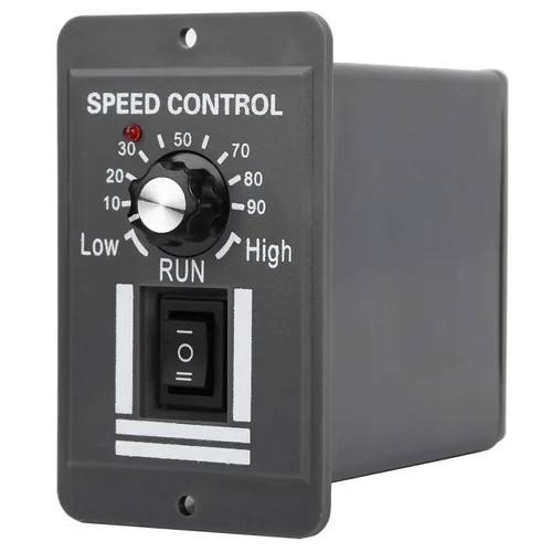 Miniatura 8 de Controlador de velocidad del motor DC 12-60V 10A, regulador de velocidad del motor eléctrico de marcha atrás hacia adelante Controlador de velocidad