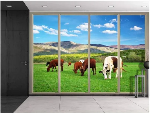 Miniatura 31 de Mural de pared, adhesivo removible, ideal para decoración del hogar