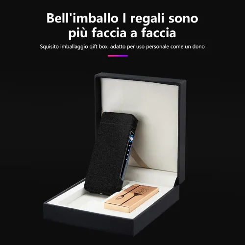 Miniatura 7 de YOZWOO Encendedor eléctrico recargable, encendedor de arco de llama de alta potencia, encendedores USB con indicador de batería LED, encendedores