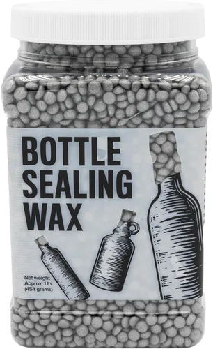 Miniatura 29 de Blended Waxes, Inc. - Cera de sellado de botellas, perlas de sello de cera de pastilla para sellado de botellas de vino, cerveza y licor, sella