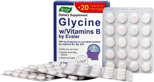 Miniatura 3 de Glycine Forte Evalar 60 pestañas