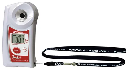 Miniatura 2 de Atago 3820 PAL-2 Refractómetro de bolsillo digital de mano de alta gama, Brix 45.0 a 93.0%