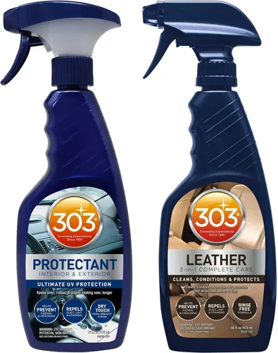 Miniatura 14 de 303 Products Spray protector automotriz, protección UV para interior y exterior del automóvil, protege vinilo, plástico y goma, repele el polvo