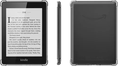 Miniatura 7 de Funda transparente para Kindle Paperwhite anterior a 2018 (5ª/6ª/7ª generación, versión 2012-2017, modelo EY21 y DP75SDI) - Carcasa trasera suave