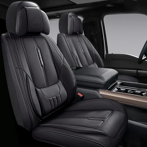 Miniatura 9 de NS YOLO Fundas de Asiento de Cuero de Cobertura Completa para Coches, SUV y Camiones, Protector de Asiento de Coche, Fundas de Asiento de Automóvil