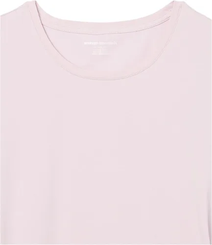 Miniatura 50 de Amazon Essentials Camiseta de manga corta con cuello redondo para mujer, de secado rápido, para entrenamiento, gimnasio, paquete múltiple