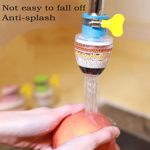 Miniatura 3 de Paquete de 3 filtros de grifo de seis capas mejorados, filtro de agua para fregadero, filtro de agua de grifo de cocina, filtro de purificación