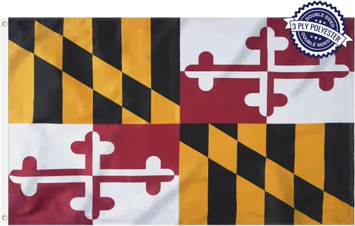 Miniatura 15 de Bandera del estado de Alabama de 3 x 5 pies para exteriores, doble cara, 3 capas, poliéster, AL Alabama, banderas con 2 ojales de latón