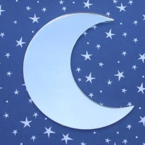 Miniatura 2 de Espejo Luna - Decoración de pared perfecta LotusMoon (7.9x6.3 in)