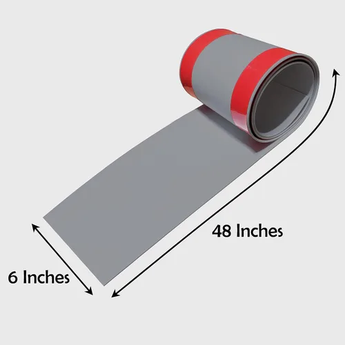 Miniatura 2 de Rubber Bond Protectores de parachoques de auto para bricolaje, 6 x 48 pulgadas, resistentes protectores de parachoques de goma autoadhesivos