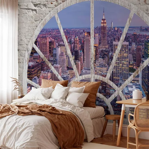 Miniatura 5 de artgeist Mural de pared prémium de Nueva York, 79 x 55 pulgadas, papel tapiz no tejido, decoración de pared de vellón, impresión fotográfica, diseño