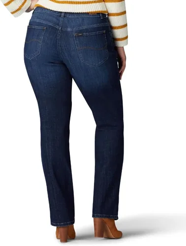 Miniatura 3 de Lee Womens Plus Size Relaxed Fit Straight Leg Jean