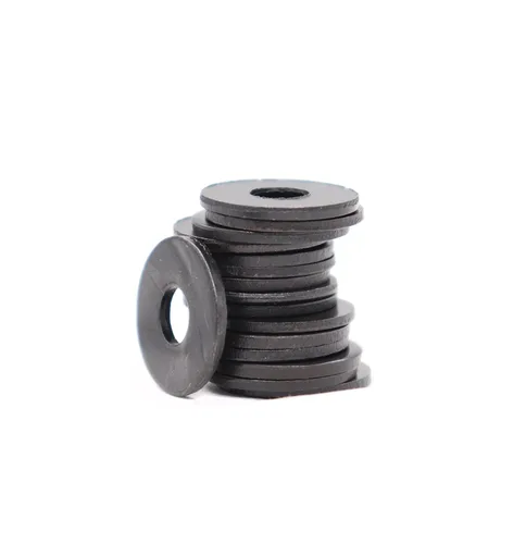 Miniatura 5 de 100 piezas de arandelas planas M3 (DO=12mm, 1mm de grosor) negras grandes para guardabarros, grado 8, acero al carbono