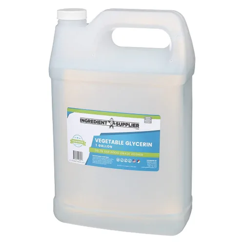 Miniatura 3 de Glicerina vegetal – 1 galón (128 oz.) – Grado alimenticio y farmacéutico puro USP – Sin OGM – Vegano – Derivado de palma sostenible – Humectante