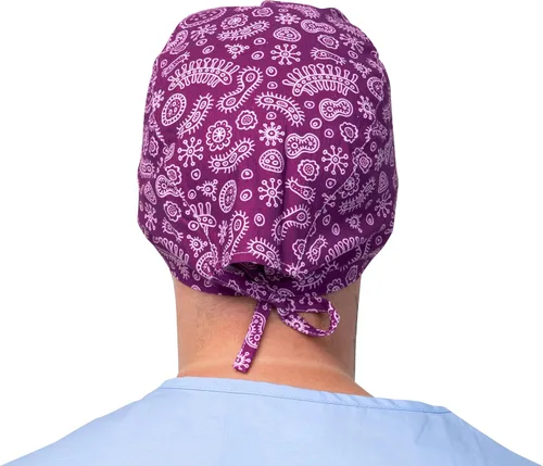 Miniatura 60 de Print Scrub Caps - Sombrero perfecto para enfermeras, médicos y EMTs..