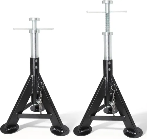 Miniatura 9 de BESTOOL RV soporta gatos estabilizadores, gatos estabilizadores de remolque de viaje, soportes de gato camper de 17.3" a 30", capacidad de 3