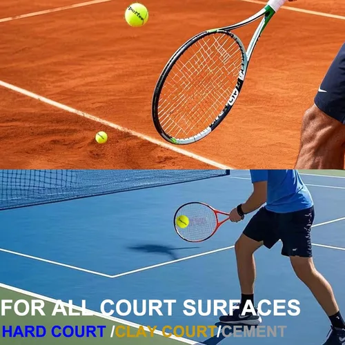 Miniatura 4 de Pelotas de tenis, paquete de 12 pelotas de práctica avanzadas, pelotas de tenis para perro, vienen con bolsa de malla para transporte, buenas