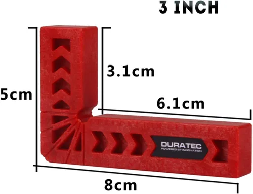 Miniatura 3 de Cuadrados de posicionamiento, herramienta de carpintería, abrazadera de esquina de 90 grados, cuadrados de carpintería, herramienta de carpintero