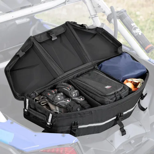 Miniatura 8 de KEMIMOTO Bolsa de almacenamiento de carga X3, caja de cama UTV ATV mejorada, caja de herramientas para maletero, bolsa enfriadora, compatible