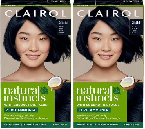 Miniatura 13 de Clairol Natural Instincts Tinte Demipermanente para el Cabello, 4RV Color de Cabello Borgoña Oscuro, Paquete de 3 4RV Borgoña oscuro