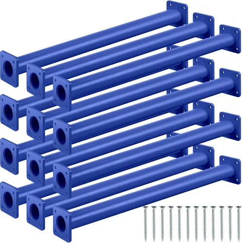 Miniatura 8 de Dunzy Paquete de 12 Barras para Monkey Bars Accesorios para Columpios Varillas Peldaños de Escalera para Juegos Kit de Herrajes Barras de Mono