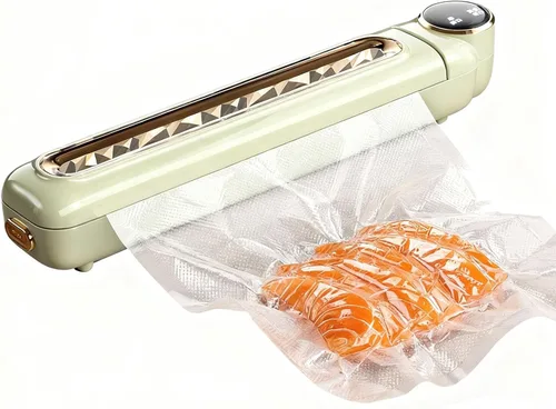 Innovador sellador al vacío, sistema automático de sellado de aire, panel de control LED, sellador al vacío para todo tipo de alimentos, perfecto