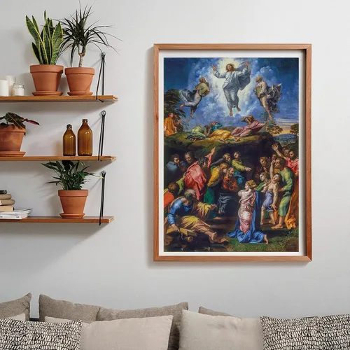 Miniatura 5 de Clementoni - Colección Museo-Rafael, Transfiguración-1500 Piezas Adultas, Arte, Pinturas Rompecabezas, Cuadros Famosos, Hecho en Italia, Multicolor