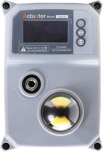 Miniatura 5 de 2 vías 1/2 "DN15 24VAC/DC 4-20mA/0-20mA Actuador proporcional de acero inoxidable Control de modulación integral Válvula de bola motorizada