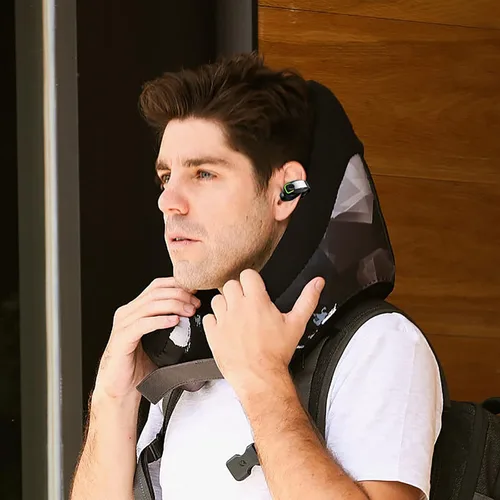 Miniatura 9 de Auriculares Bluetooth de oreja abierta: auriculares de conducción de aire con auriculares de clip y estuche de carga para correr y entrenar