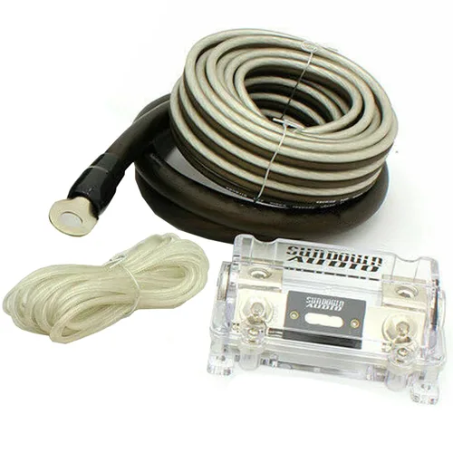 Miniatura 4 de Sundown Audio Kit de amplificador OFC de cobre sin oxígeno 4AWG