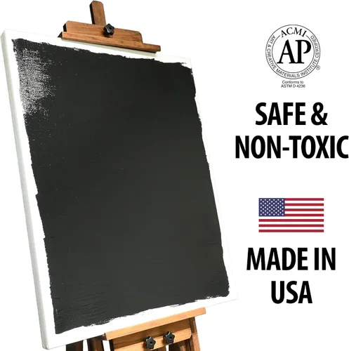 Miniatura 5 de Handy Art Student Acrylic 32 onzas, Black Gesso