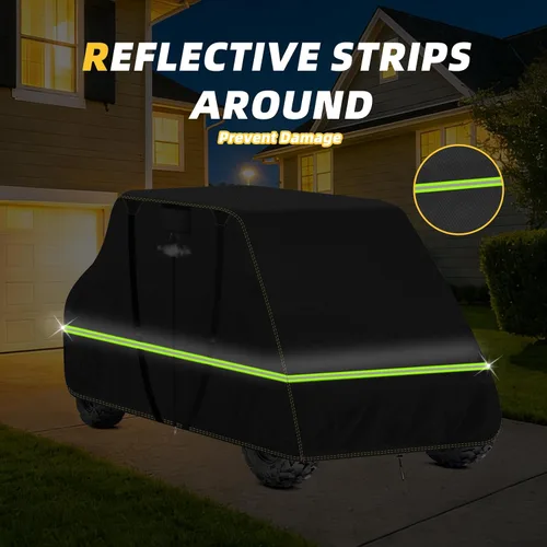 Miniatura 5 de Cubierta impermeable para UTV de 4 plazas – Protección 600D lado a lado, compatible con Polaris Ranger Crew XP 1000/900/570/800, General, RZR