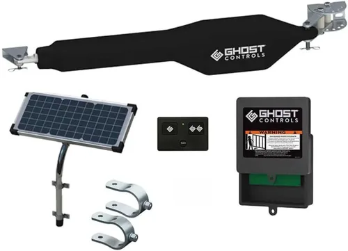 Miniatura 9 de Sistema automático de apertura para puertas batientes de hasta 20 pies de longitud, de Ghost Controls, negro, TDS2, 12.00 volts