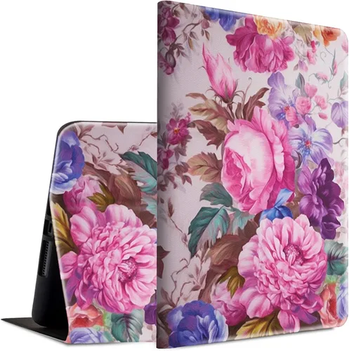 Miniatura 26 de Funda para tablet Kindle Fire HD 10 y 10 Plus de 11ª generación 2021, ligera, con soporte ajustable, con función de encendido y apagado automático