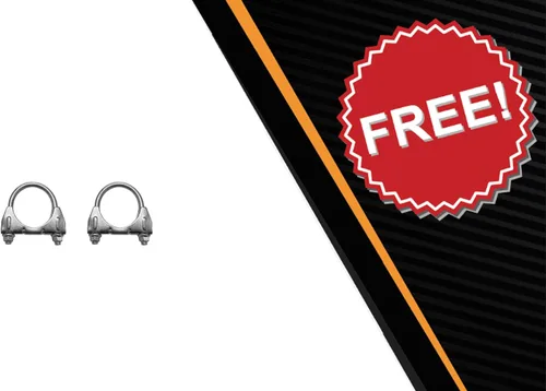 Miniatura 6 de Northeastern Exhaust Tubo resonador de escape de acero inoxidable compatible con Volkswagen Beetle 1.8L 1999-2005 Abrazaderas gratuitas