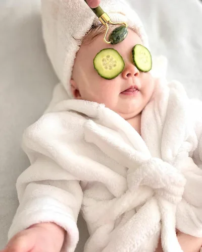 Miniatura 7 de M&G House Accesorios de fotografía para recién nacidos, trajes de baño para sesión de fotos de bebé, bata de baño para niña, 04 Blanco (6-13 Meses)