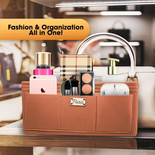 Miniatura 5 de Organizador para bolso de mano, diseño de múltiples compartimentos