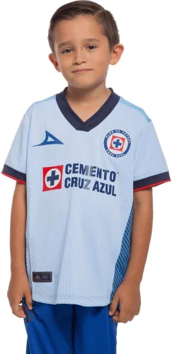 Pirma Camiseta de fútbol Cruz Azul Away 2023/2024 temporada azul claro