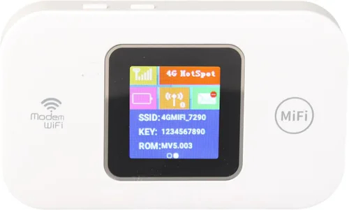 Drfeify 4G LTE WiFi portátil Hotspot con ranura para tarjeta SIM 150Mbps ayuda 10 usuarios para viajeros