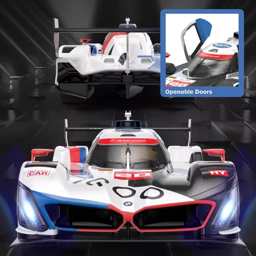 Miniatura 6 de Voltz Toys Coche RC Le Mans a escala 1/14 con licencia Le Mans Series a control remoto, modelo de auto de juguete para niños y adultos con puertas