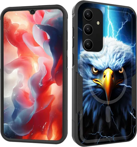 Miniatura 152 de Funda magnética para Galaxy A16 5G, [compatible con MagSafe] [protección contra caídas de grado militar] Funda resistente a prueba de golpes