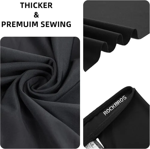 Miniatura 3 de ROCKBROS Polaina para el cuello, UPF 50+, cubierta facial fresca y ligera, protección UV, transpirable, polainas para el cuello para hombres