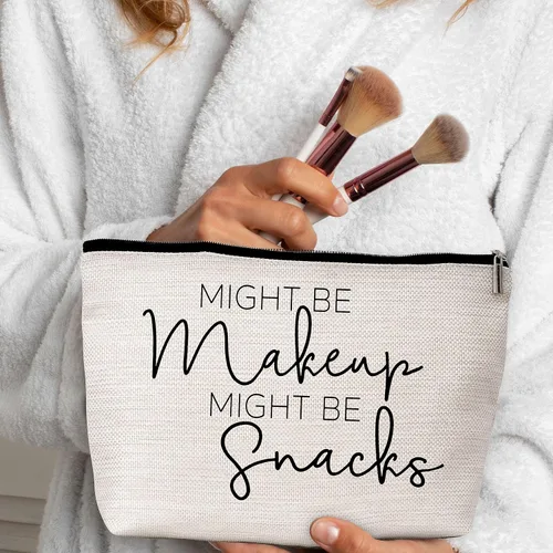 Miniatura 4 de GREOXG Bolsa de maquillaje de regalo para mujeres que lo tienen todo, podría ser maquillaje, bolsa de cosméticos de viaje, regalos de amistad