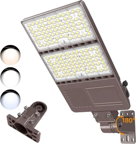 Miniatura 20 de Luz LED de estacionamiento de 150 W, 120 W, 90 W, ajustable, con certificación UL, 5700 K, 5000 K, 4500 K, sintonizable, 22500 lm luz comercial