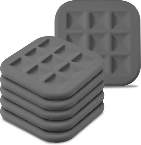 Miniatura 12 de Paquete de 6 salvamanteles de silicona para platos calientes, almohadillas calientes para cocina, salvamanteles para ollas y sartenes calientes