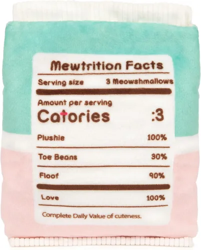 Miniatura 5 de GUND Pusheen Meowshmallows - Bolsa de golosinas con mini felpa extraíble, animales de peluche para edades de 8 años en adelante, rosa/verde, 7.5